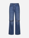 JW ANDERSON CUT-OUT KNEE JEANS