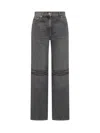 Jw Anderson Women's Bootcut Jeans In Grey