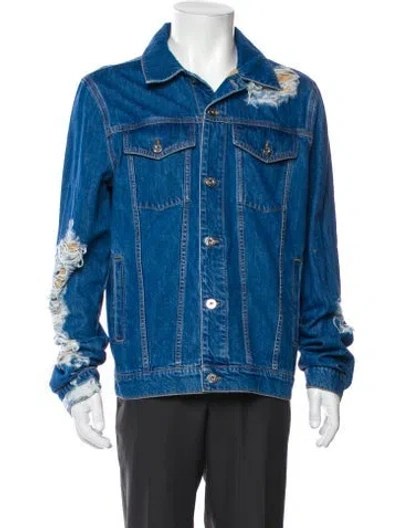 Pre-owned Jw Anderson Denim Jacket In Blue