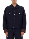 Jw Anderson Denim Jacket In Multi