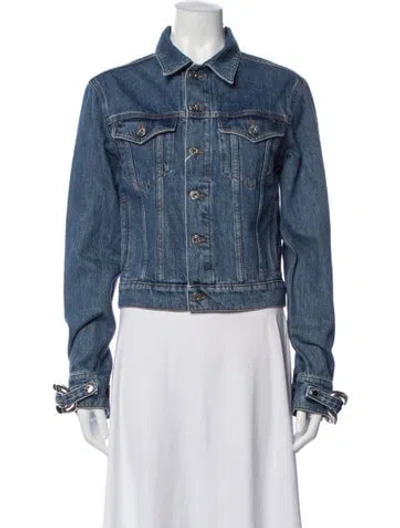 Pre-owned Jw Anderson Denim Jacket W/ Tags In Blue