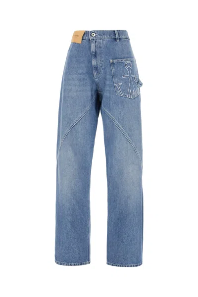 Jw Anderson Denim Jeans In Blue