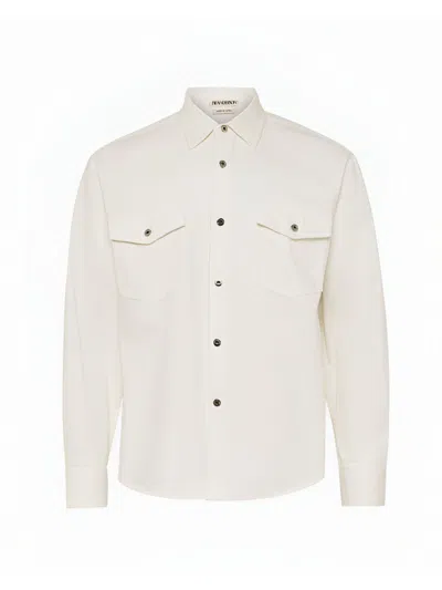 Jw Anderson Denim Shirt In White