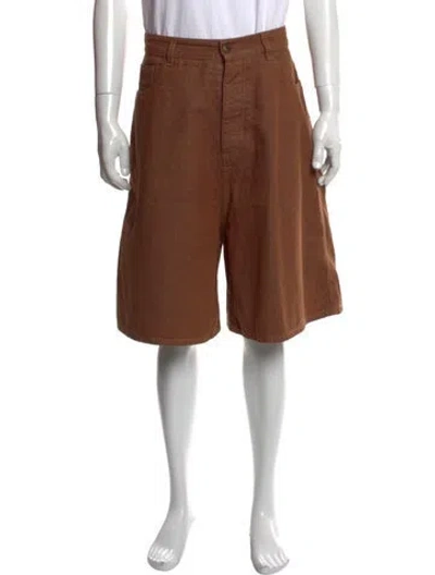 Pre-owned Jw Anderson Denim Shorts In Brown