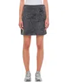 Jw Anderson Denim Twisted Skirt