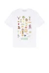 Jw Anderson Diorama Printed T-shirt In White
