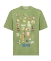 Jw Anderson Diorama Printed T-shirt In Green