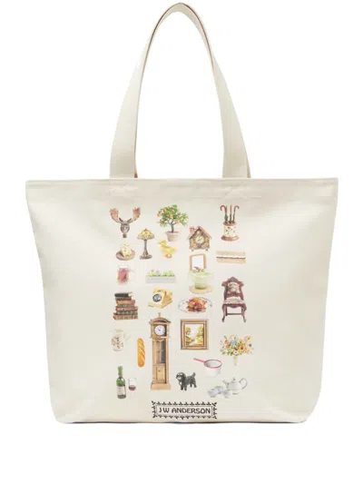 Jw Anderson Diorama Tote Bag In 106