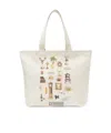 Jw Anderson Diorama Tote Bag In White
