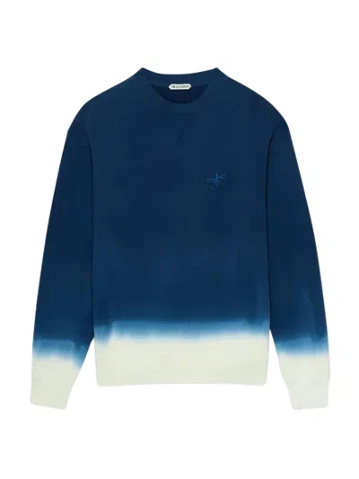 Jw Anderson Dip Dye Sweatshirt In Blue