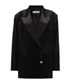 Jw Anderson Tuxed Blazer With Tassel Detail In Black