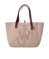 Jw Anderson Logo Embroidered Shopper Bag