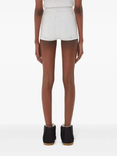 JW ANDERSON JW ANDERSON DOUBLE-LAYER POINTELLE SHORTS