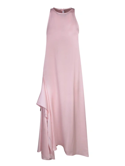 Jw Anderson Drapared Pink Dress