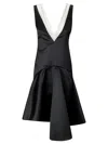 Jw Anderson J. W. Anderson V-neck With Lace Short Sleeveless Dress