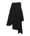Jw Anderson Draped Bustier Dress In Black