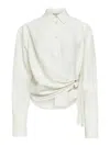 Jw Anderson Camisa - Blanco In Blanco