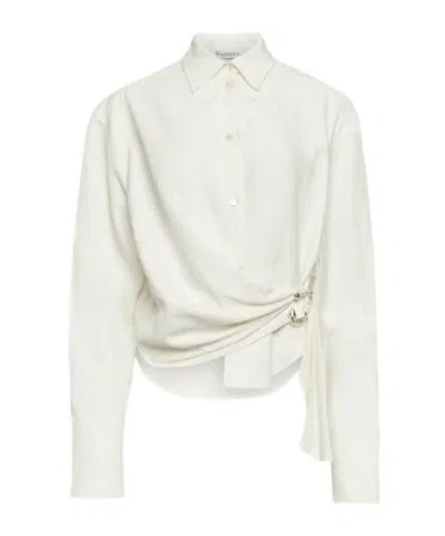 JW ANDERSON JW ANDERSON DRAPED TWISTED SHIRT