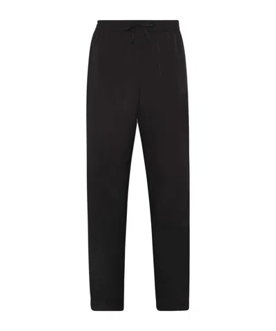 Jw Anderson Drawstring Casual Pants In Black