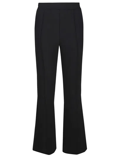 Jw Anderson Mid-rise Sweatpants In Black