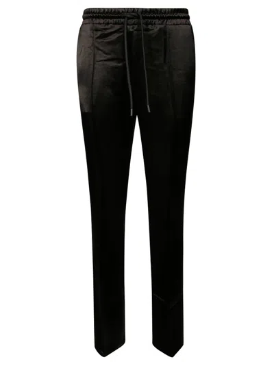 Jw Anderson Trousers With Elastic Waist And Pockets In Black