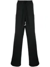Jw Anderson Drawstring Wide-leg Trousers In Black