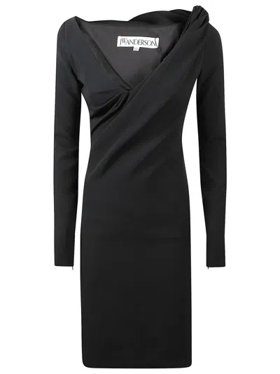 Jw Anderson Dress In Black