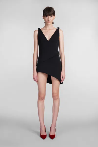 Jw Anderson Dress In Black Polyester