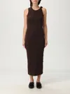 Jw Anderson Dress  Woman Color Black In Brown
