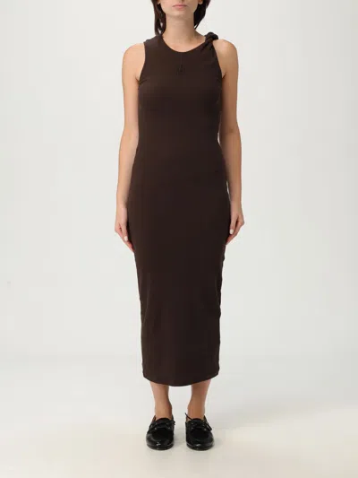 Jw Anderson Dress  Woman Color Black In Brown