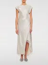 Jw Anderson Lace-trim Layered Maxi Dress In White