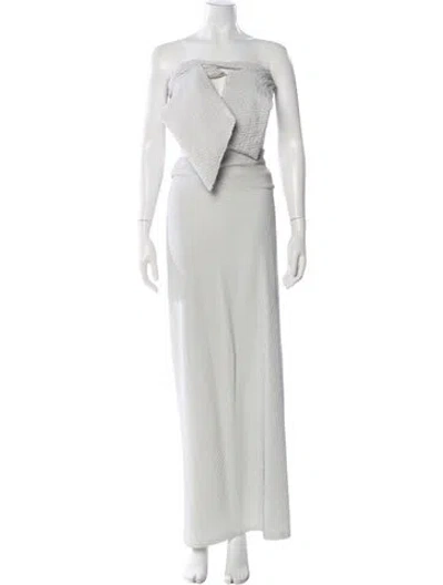 Pre-owned Jw Anderson Dress Set In White