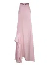 Jw Anderson Vestido Largo In Pink