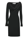 Jw Anderson J. W. Anderson Black Long Sleeves Dress In Black