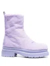 Jw Anderson Faux Fur Ankle Boots