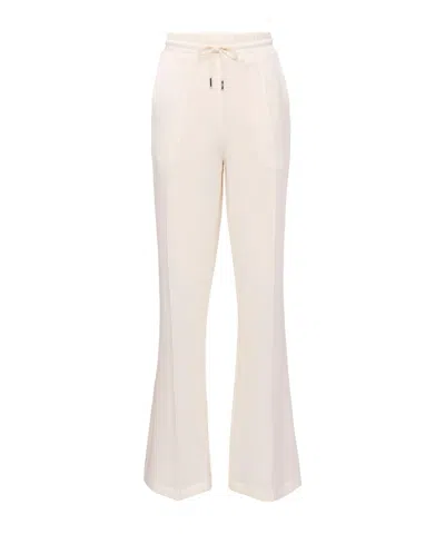 Jw Anderson Elastic Waist Casual Pants In White