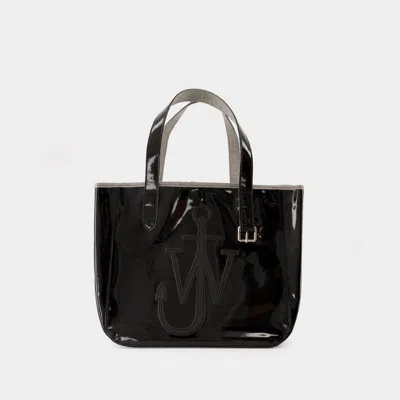 Jw Anderson J. W. Anderson Belt Anchor Logo Tote Bag In Black