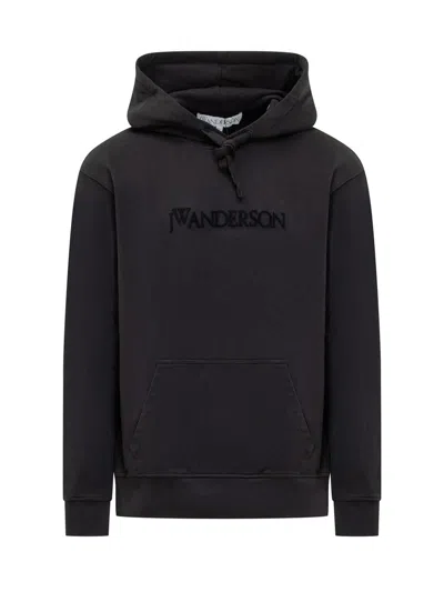 JW ANDERSON JW ANDERSON EMBROID LOGO HOODIE
