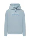 Jw Anderson Embroid Logo Hoodie In Blue