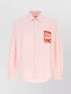 Jw Anderson J. W. Anderson Pastel Pink Oxford Shirt In Pink
