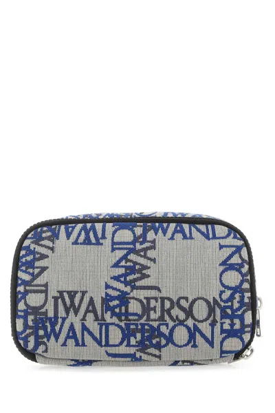 Jw Anderson Embroidered Fabric Beauty Case