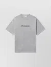 Jw Anderson Embroidered Logo Crew Neck T-shirt