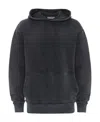 Jw Anderson Embroidered-logo Hoodie In Black