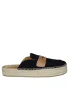 Jw Anderson Loafer Round Toe Contrast Strap In Blue