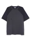 Jw Anderson Cotton T-shirt With Washed Effect In Blau