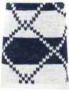 Jw Anderson Fair Isle-knit Mini Skirt In White
