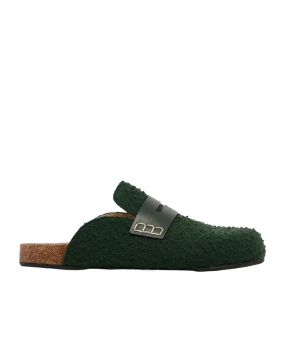 JW ANDERSON FELT LOAFER MULES