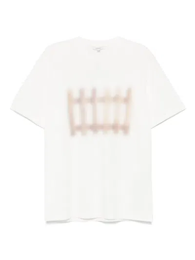 JW ANDERSON FENCE-PRINTED T-SHIRT