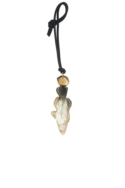 Jw Anderson Fish Charm In Multi