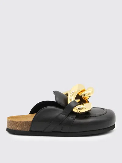 JW ANDERSON FLAT SANDALS JW ANDERSON WOMAN COLOR BLACK,E08121002